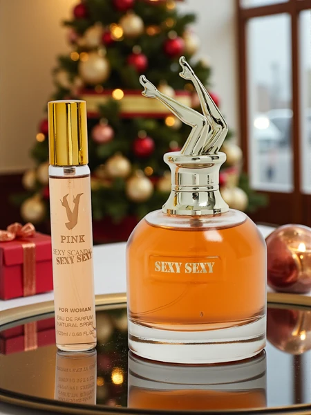 Комплект Inspirowana Дамска парфюмна вода и парфюмна вода Scandal Pink Sexy