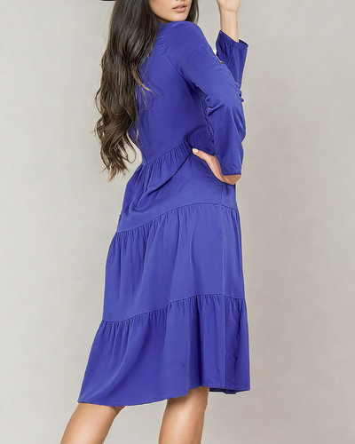 Royalfashion Дамска миди рокля