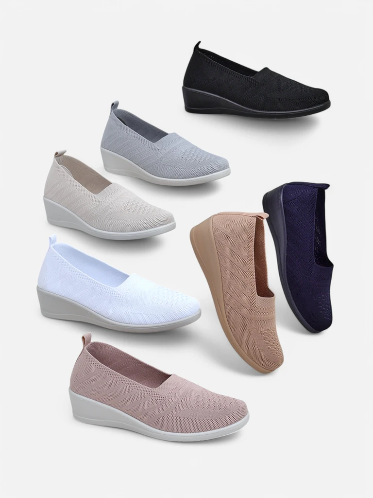 Royalfashion Жени мокасини на ниска платформа Epoles