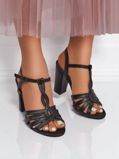 Royalfashion Дамски сандали с висок ток Daffi Elegance