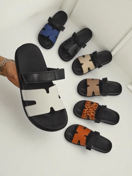 Royalfashion Дамски сандали от еко кожа FlexiComfi