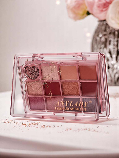 Палета от 12 сенки за очи Ruby Glamour