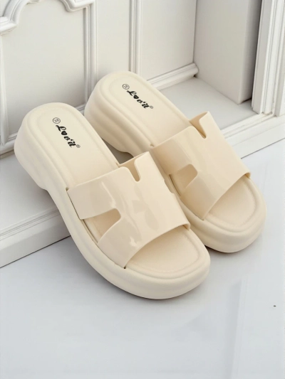 Royalfashion Дамски чехли на по-дебела подметка Nova Gloss