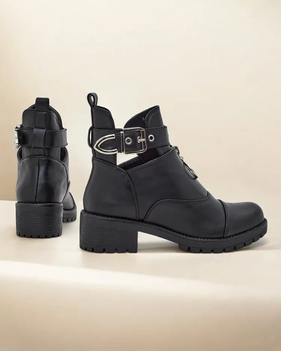 Дамски глезенки Royalfashion тип работник Komoves