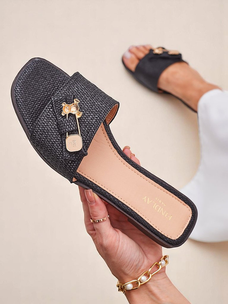 Royalfashion Дамски джапанки от слама Сандали Aurelia