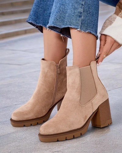 Royalfashion Дамски ботуши с токчета Timoxo