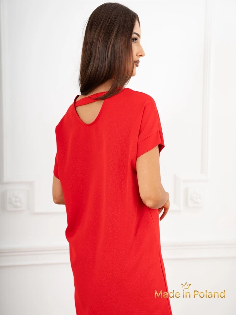 Проста дамска къса рокля Lady Time