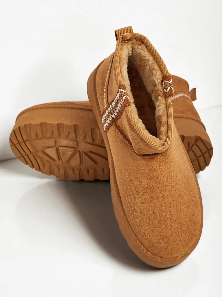 Къси дамски боти а'ла снегоходки Pravel