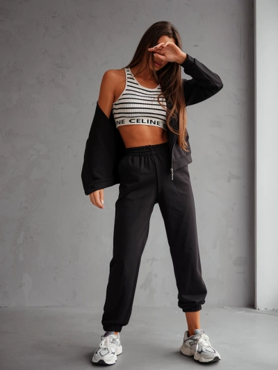 Royalfashion Комплект от памучен tracksuit за жени