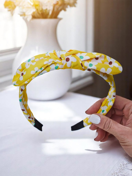 Royalfashion Диадема с панделка на цветя Florinka