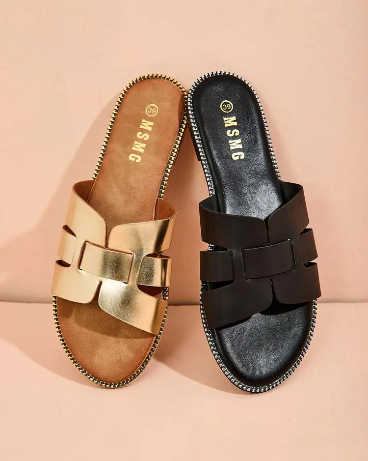 Royalfashion Дамски джапанки Omipp с плоска подметка