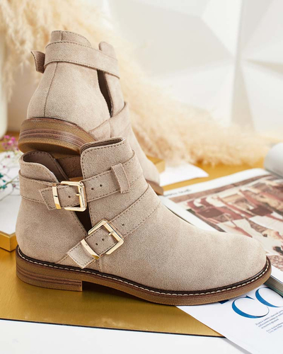 Royalfashion Дамски ботуши Geronsa с изрязано ходило