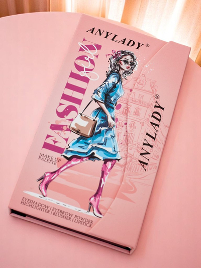 ANYLADY Компактна палитра за грим – сенки за очи, продукти за контуриране, устни 33 цвята