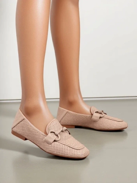 Royalfashion Перфорирани дамски мокасини Laamba