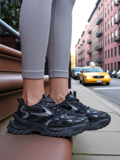 Royalfashion Жени Лакирани Кецове Leysi