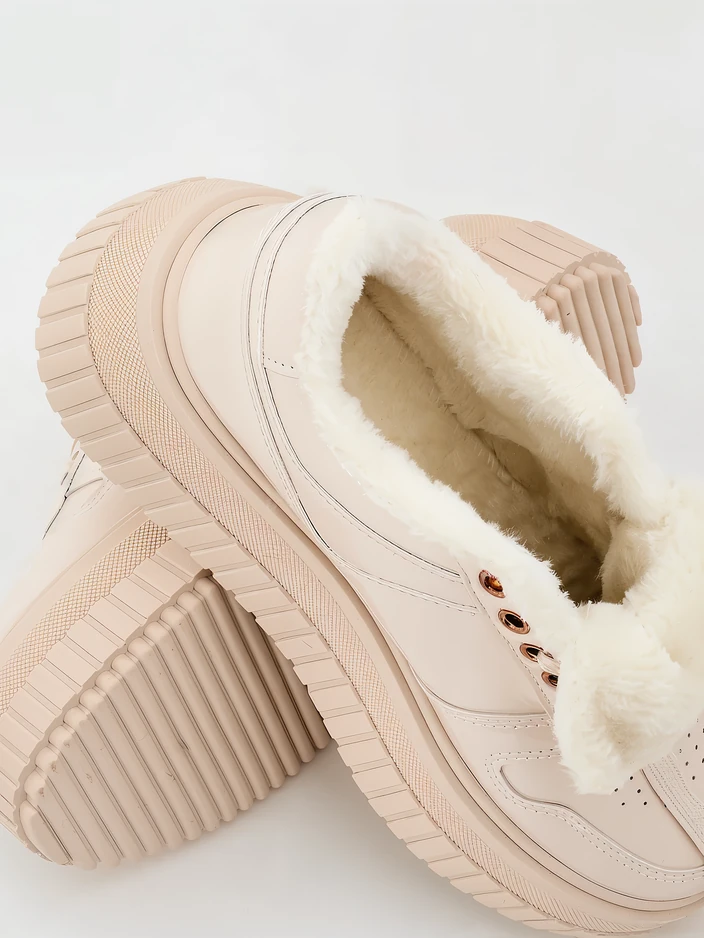 Royalfashion Затоплени дамски маратонки с кожа Rozit