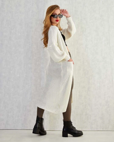 Royalfashion Дамски трикотажен пуловер за спане