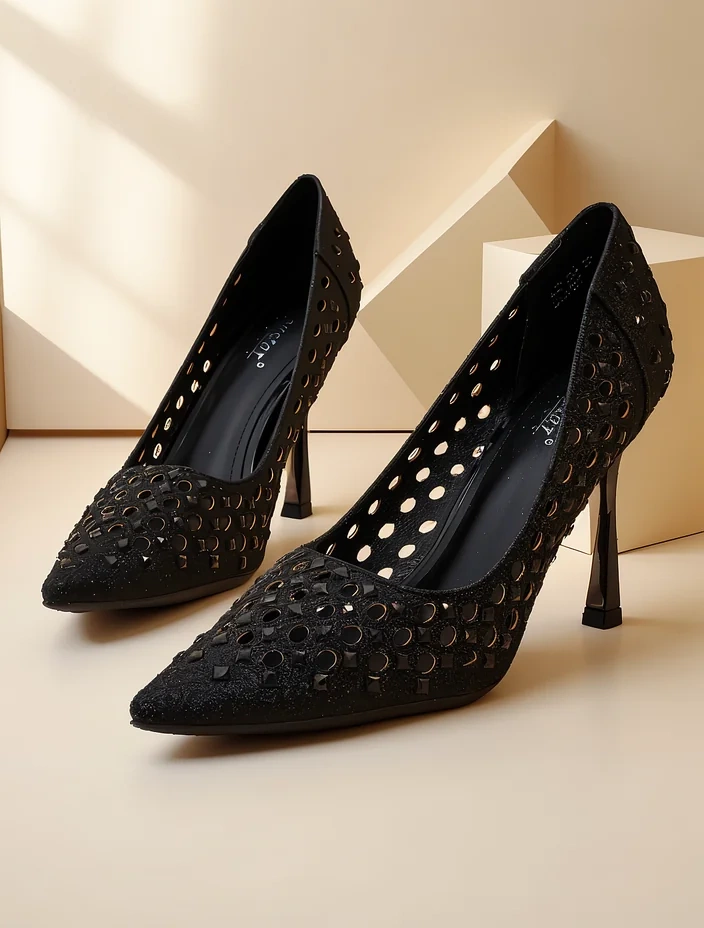 Royalfashion Женски обувки с отворена форма Ecatte