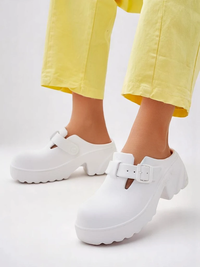 Royalfashion Женски гумени сандали на ток Voxones