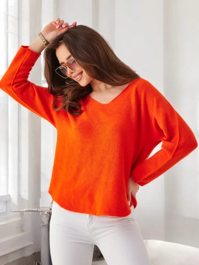 Royalfashion Вискозен тънък дамски пуловер