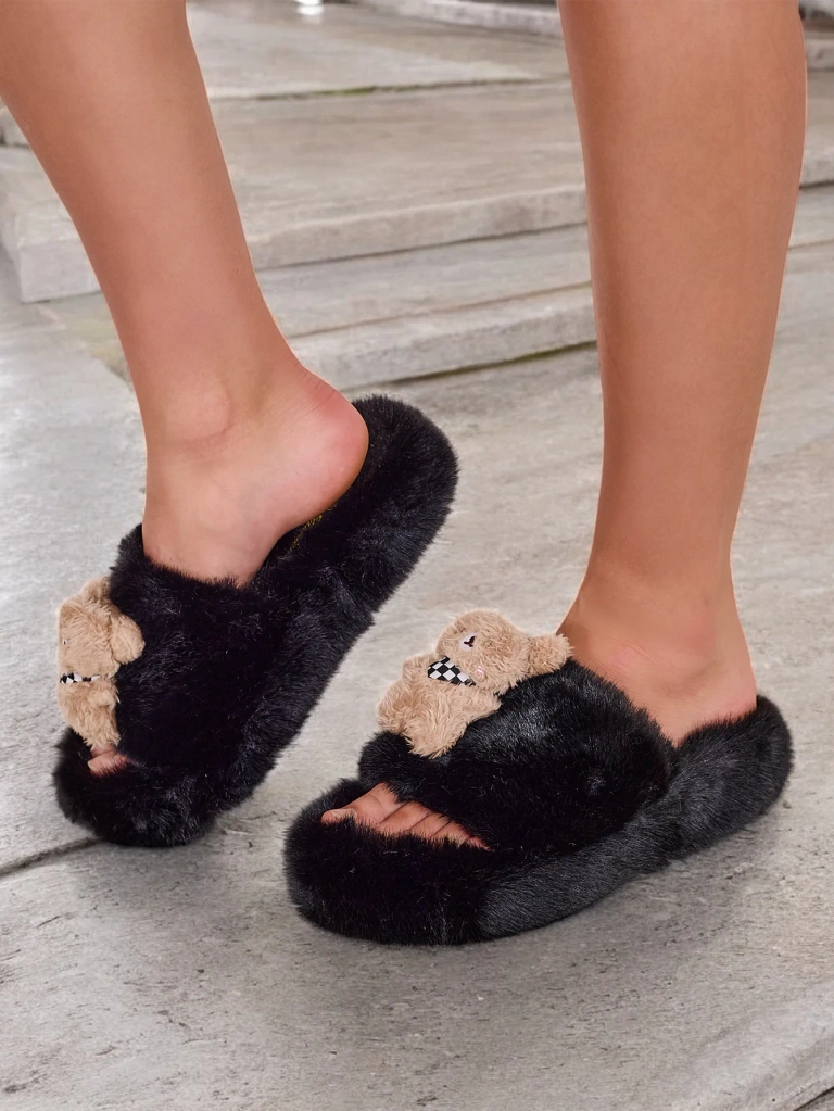 Royalfashion Дамски платформени чехли Helio