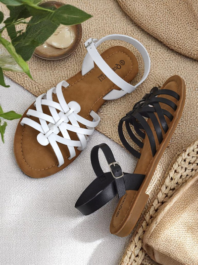 Royalfashion дамски сандали с декоративни каишки Livia