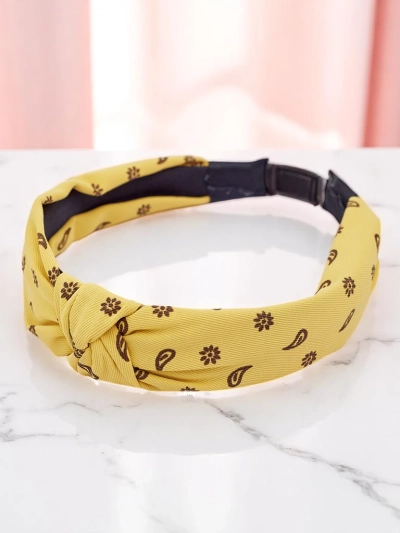 Royalfashion Ластична диадема с плетен десен Grafity Boom