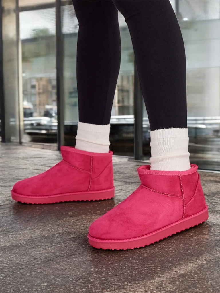 Роялфешън Къси дамски снежни ботуши а'ла Хозис