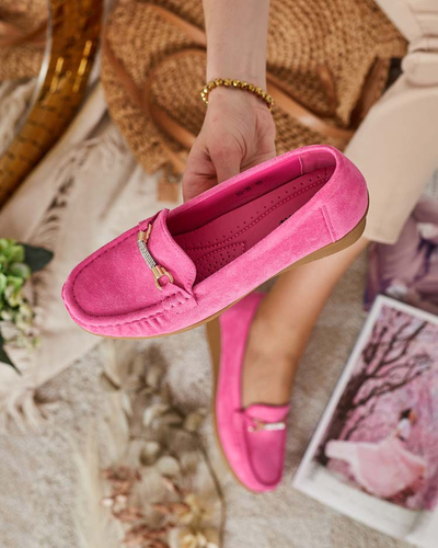 Royalfashion Дамски мокасини Eko от велур Ewo