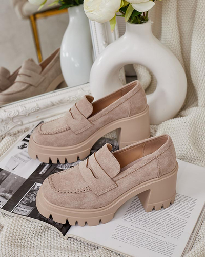 Royalfashion Дамски мокасини на ток Narvoti