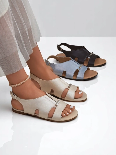 Royalfashion Дамски сандали на равна подметка Solea Comfort