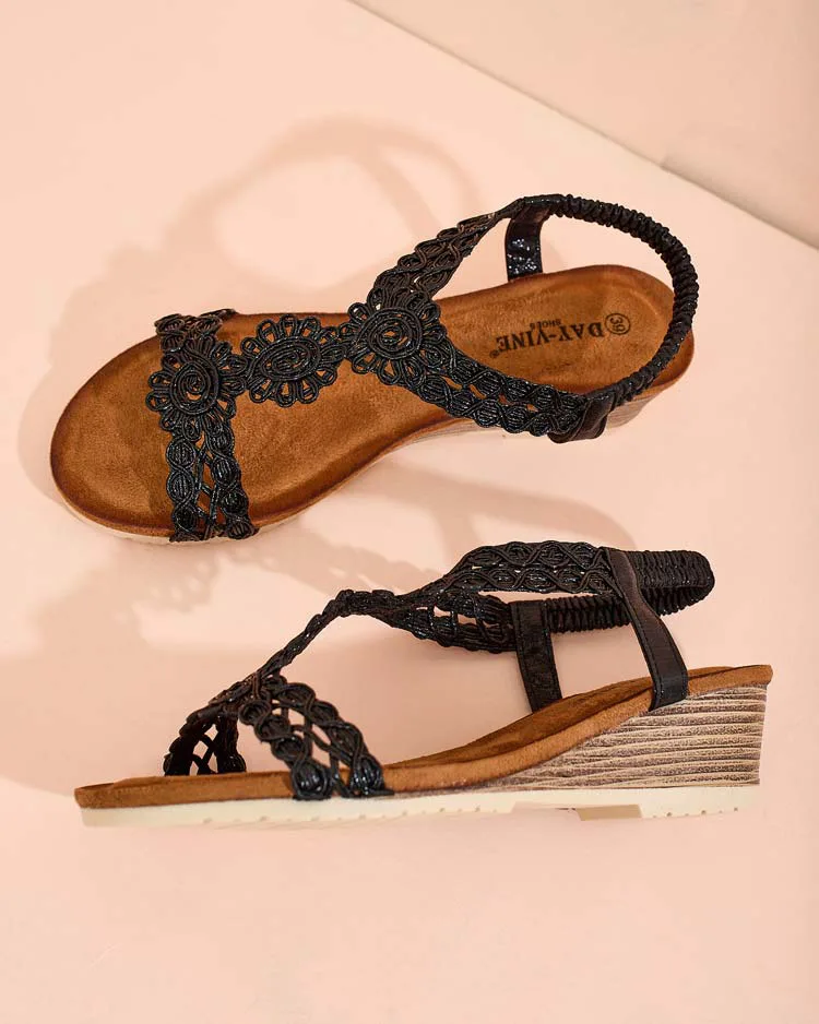 Royalfashion Дамски сандали с фина горна част Millis