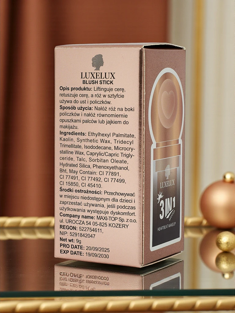 Luxelux Румън в стик Strawberry Mousse