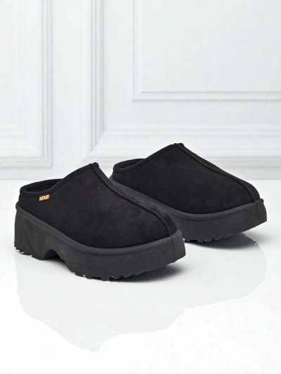 Къси дамски боти а'ла сноубутс с пухкава подплата Noelina