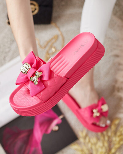 Royalfashion Women's Lemini Bow Flip-Flops