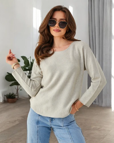 Royalfashion Вискозна тънка дамска блуза