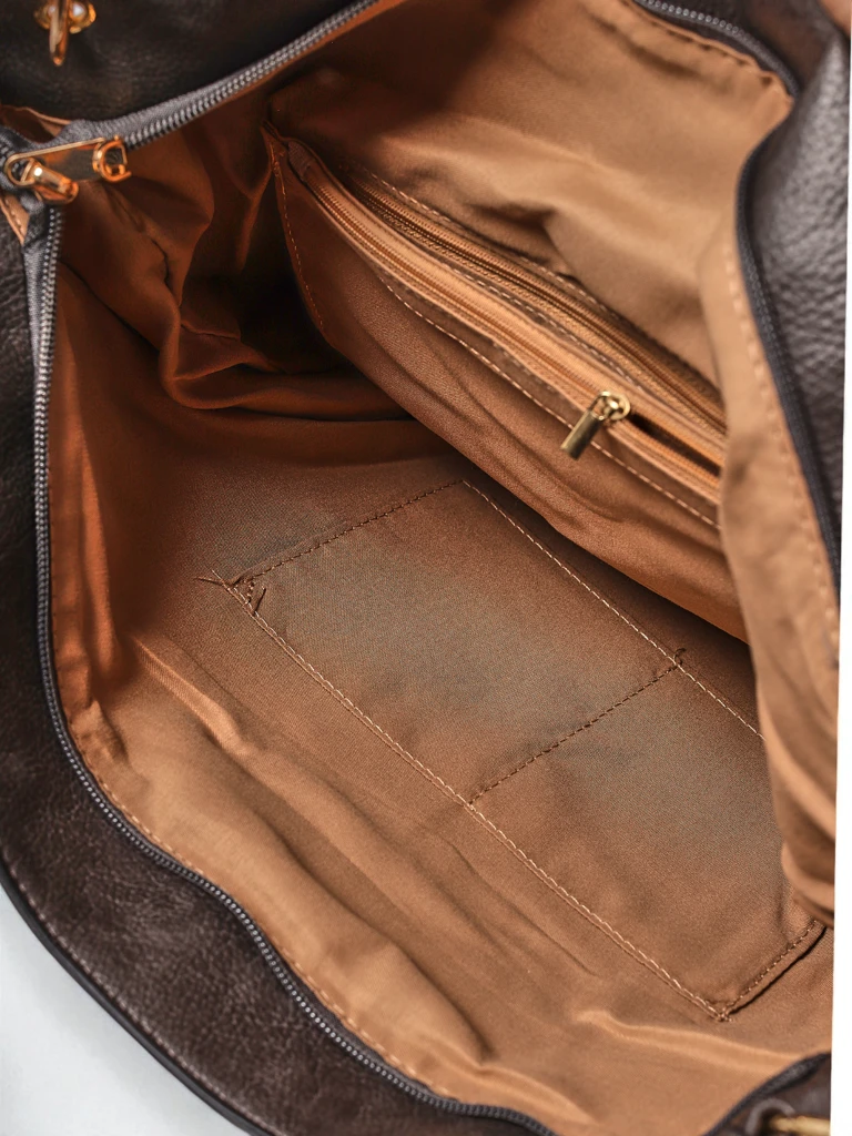 Дамска кожена чанта Artemida Vera – сива елегантност и функционалност