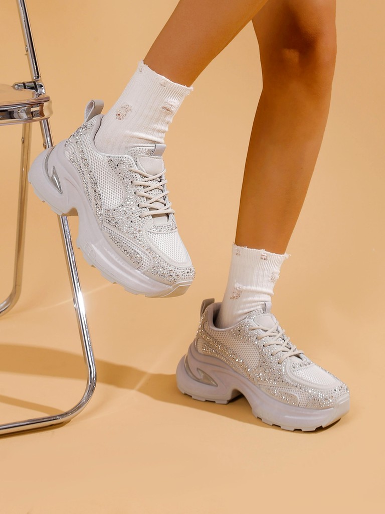 Спортни маратонки за жени Royalfashion с камъни, Bloss