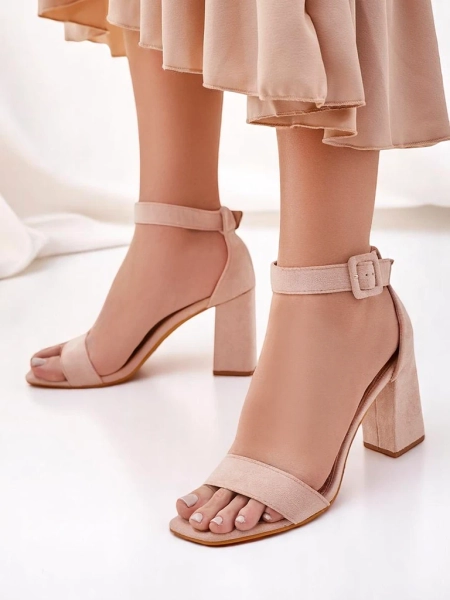 Royalfashion Женски сандали от еко велур Ardeni