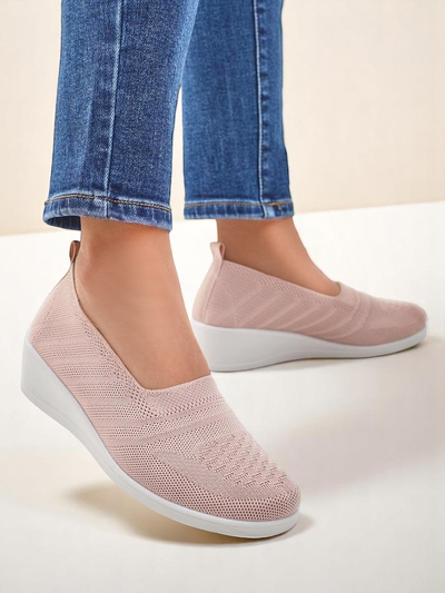 Royalfashion Жени мокасини на ниска платформа Epoles