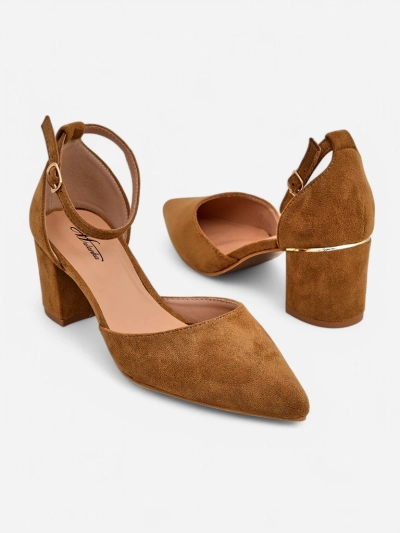 Роялфешън дамски обувки с нисък ток Caelda