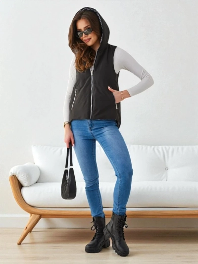 Royalfashion Дълъг дамски овълен елек