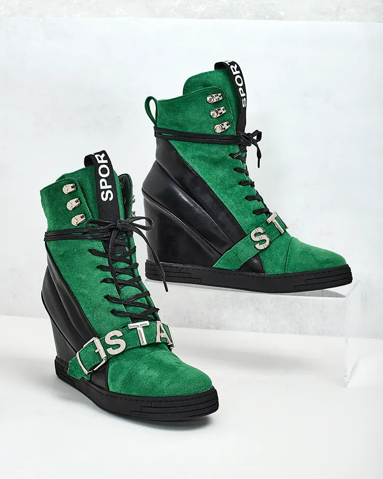 Royalfashion дамски боти Ronii на токчета