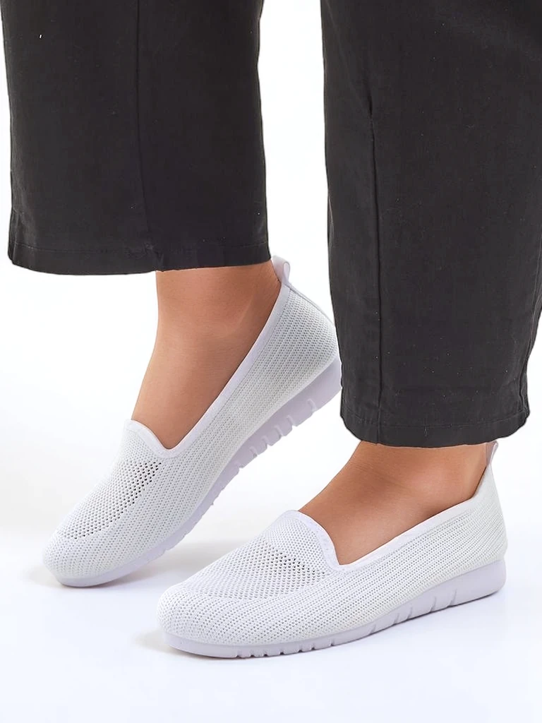 Royalfashion Жени платнени мокасини Caerit