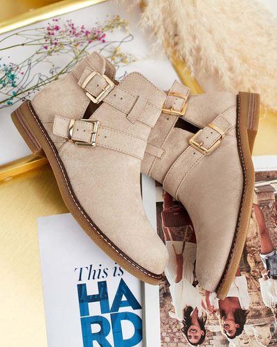 Royalfashion Дамски ботуши Geronsa с изрязано ходило