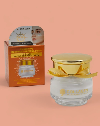 Luxelux Колагенов подхранващ дневен крем 50 г