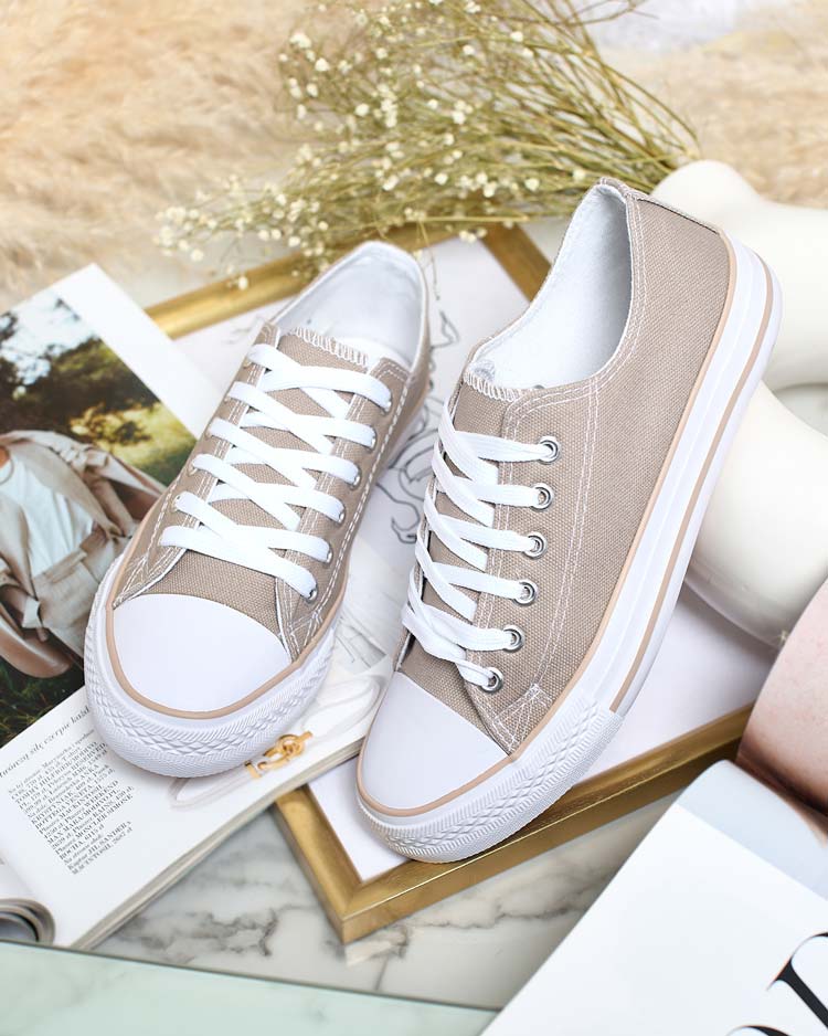 Royalfashion Дамски класически маратонки с връзки Ogisea