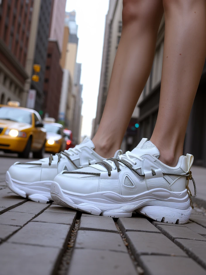 Кецове Royalfashion за жени на дебела подметка Reterri