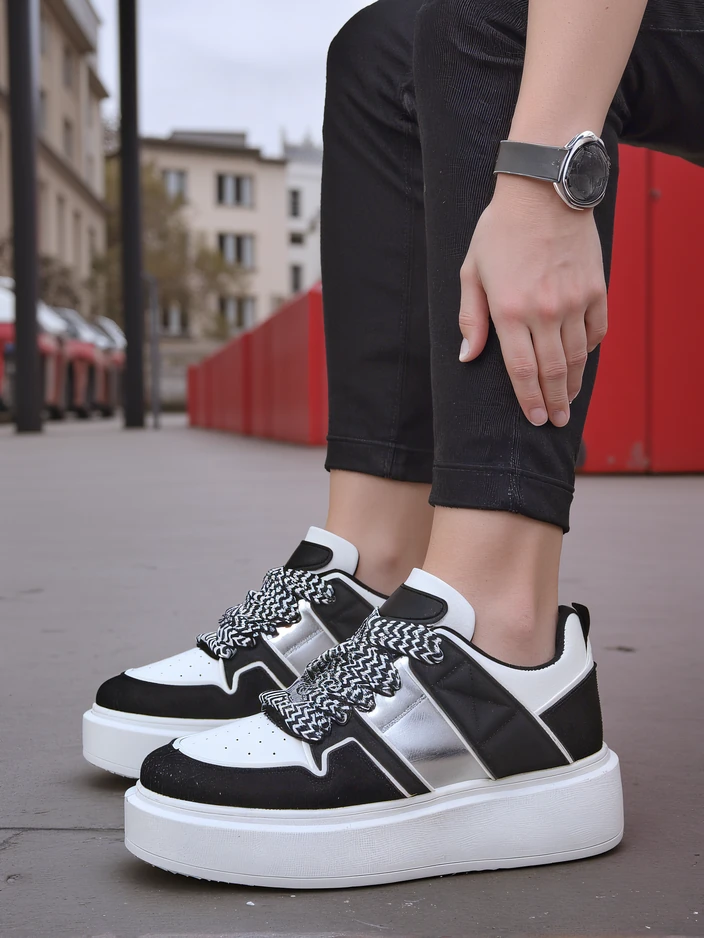 Royalfashion дамски платформи спортни маратонки Gevigos