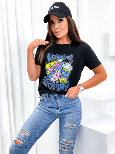 Royalfashion Дамска тениска с щампа